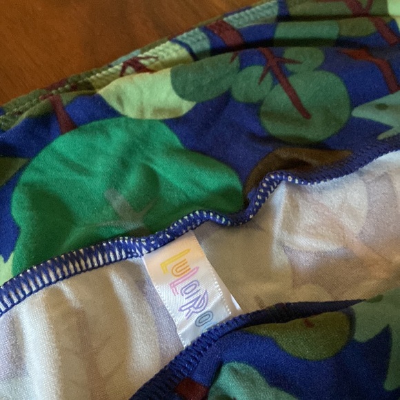 LulaRoe tall, and curvy forest and tree Leggings - Picture 3 of 6
